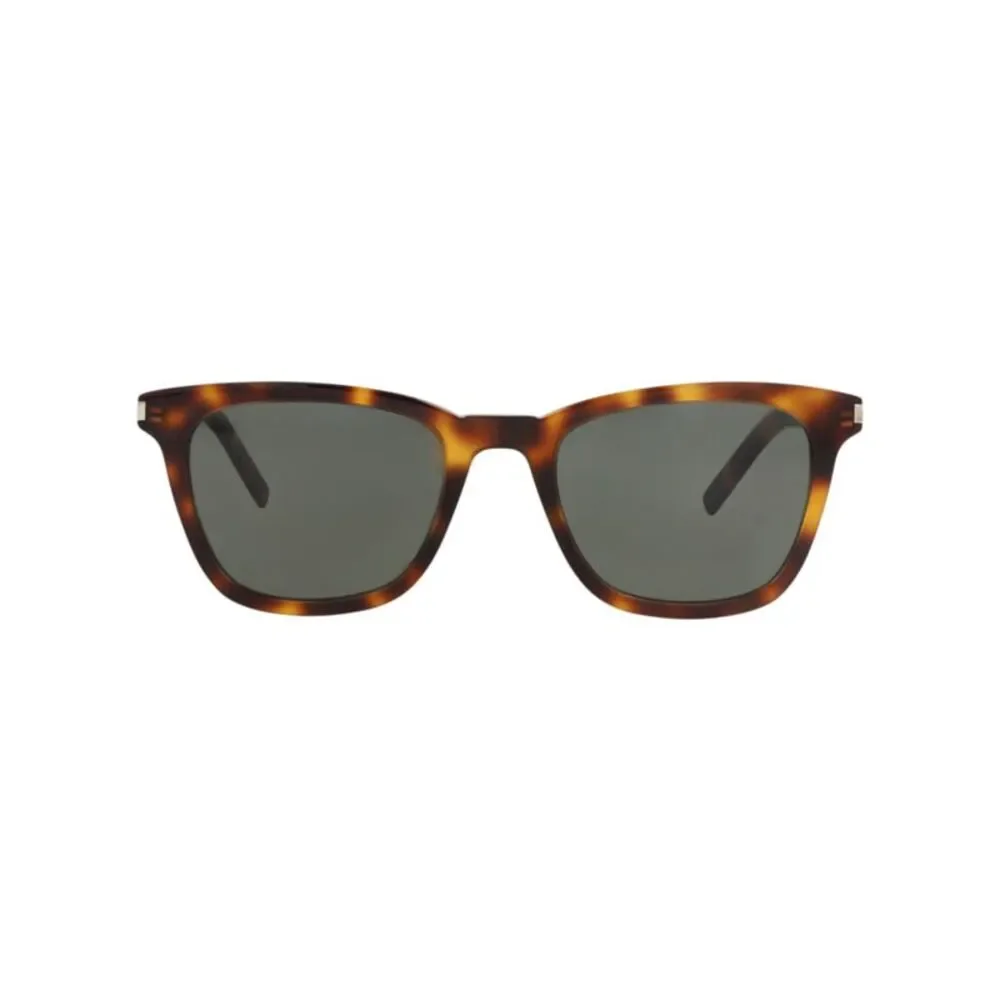 Saint Laurent Square-Frame Recycled Acetate Sunglasses Multi Womens